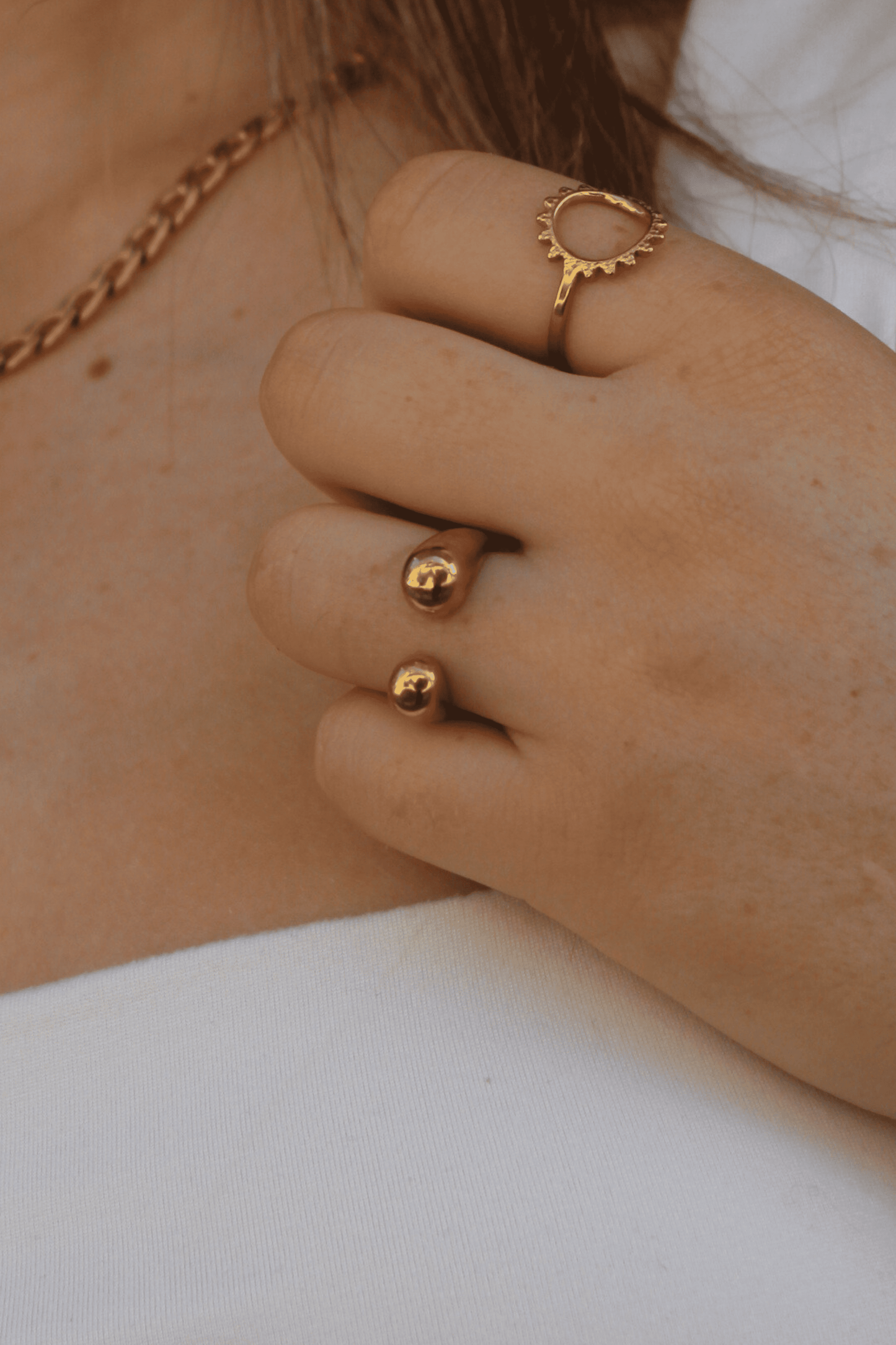 טבעת דוטס - זהב