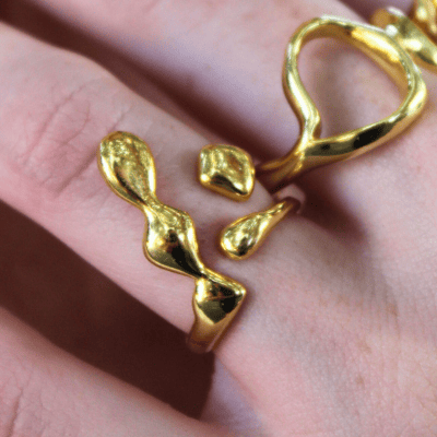 טבעת מטפסת - זהב