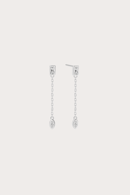 עגיל קמילה- כסף